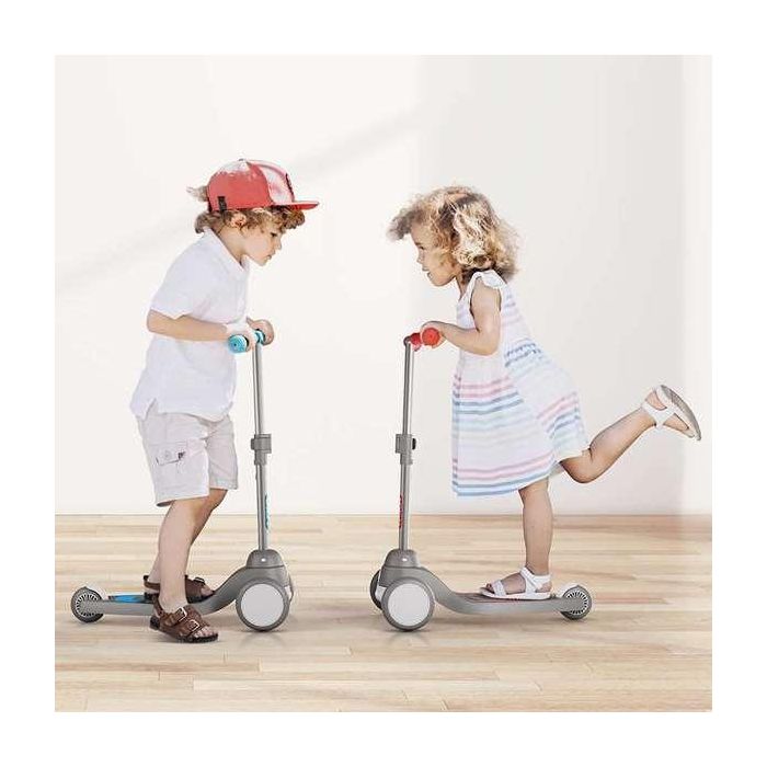 Patinete new scoote mika qplay rojo con luces led.73x55x29.50cm 2 Patinete new scoote mika qplay rojo con luces led.73x55x29.50cm 2