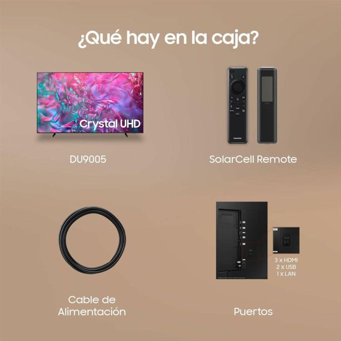 Smart TV Samsung TU98DU9005KX 98 4K Ultra HD 98" 3 Smart TV Samsung TU98DU9005KX 98 4K Ultra HD 98" 3