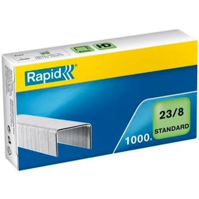 Grapas Rapid 23/8 1000 Piezas 23/8 (10 Unidades) 1