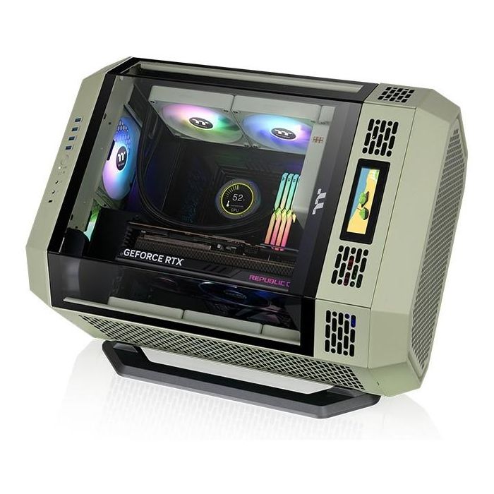 Thermaltake AC-076-ONENAN-A1 Kit de conversión de Torre a Rack para Midi Tower, Negro y Verde claro 5 Thermaltake AC-076-ONENAN-A1 Kit de conversión de Torre a Rack para Midi Tower, Negro y Verde claro 5