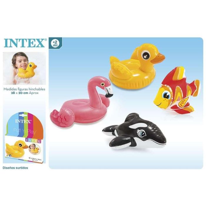 Figura hinchable animales 28x20 cm (+ 2 años) - modelos surtidos 11 Figura hinchable animales 28x20 cm (+ 2 años) - modelos surtidos 11