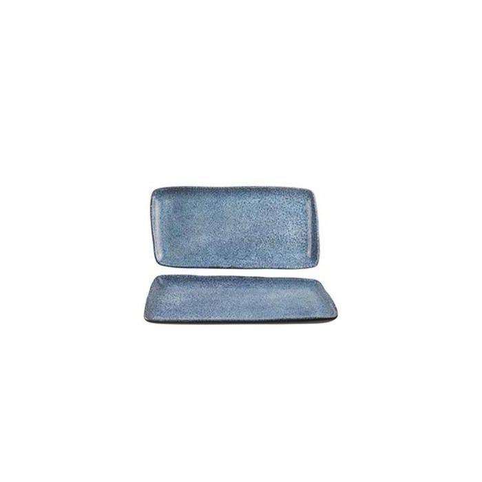SUMMA Io Granilla Azul Fuente 30x15 cm - Gres Vitrificado, Azul-Negro, Colección IO (6 Unidades) SUMMA Io Granilla Azul Fuente 30x15 cm - Gres Vitrificado, Azul-Negro, Colección IO (6 Unidades)