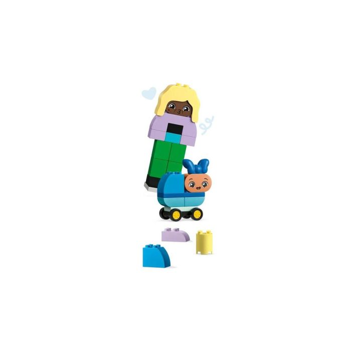 LEGO 10423 DUPLO My Town Set Personajes para Construir, Diferentes Emociones, Juguete Infantil con 71 Ladrillos y 5 Figuras 6