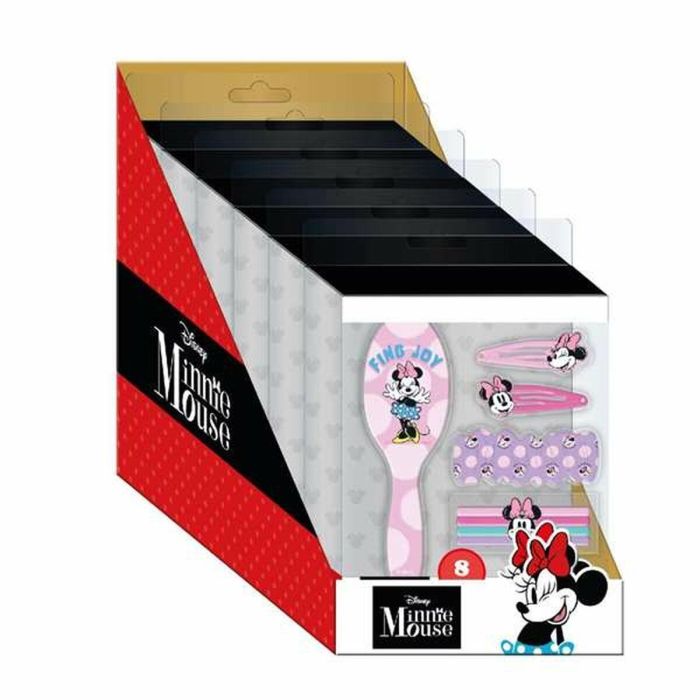 Accesorios de belleza minnie (8 piezas) 14.0 x 18.5 x 4.0 cm 1 Accesorios de belleza minnie (8 piezas) 14.0 x 18.5 x 4.0 cm 1