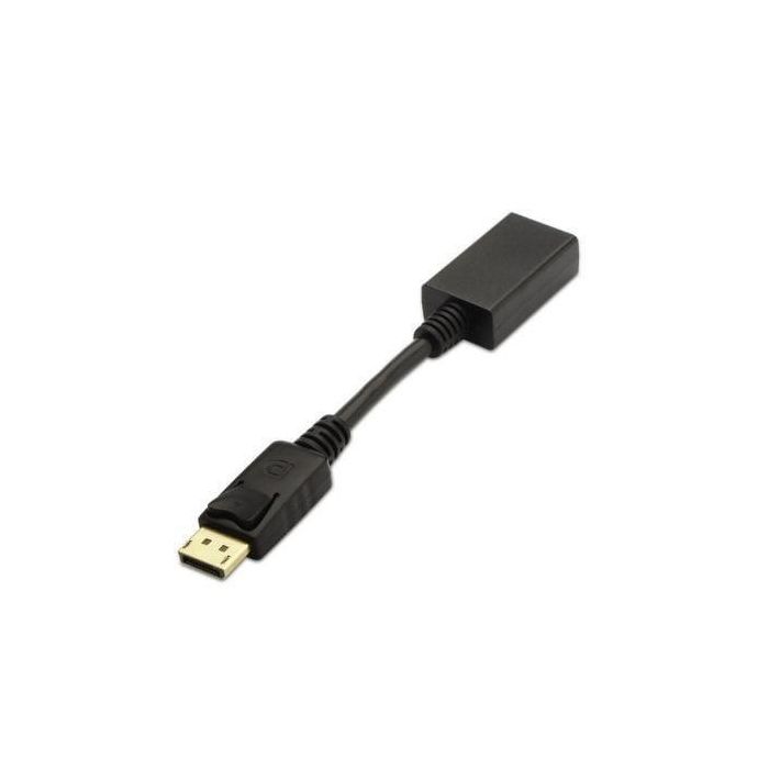 Aisens Conversor DisplayPort a HDMI, DP-M a HDMI A-H, 4K@30Hz, Plug and Play, Negro, 15 cm Aisens Conversor DisplayPort a HDMI, DP-M a HDMI A-H, 4K@30Hz, Plug and Play, Negro, 15 cm