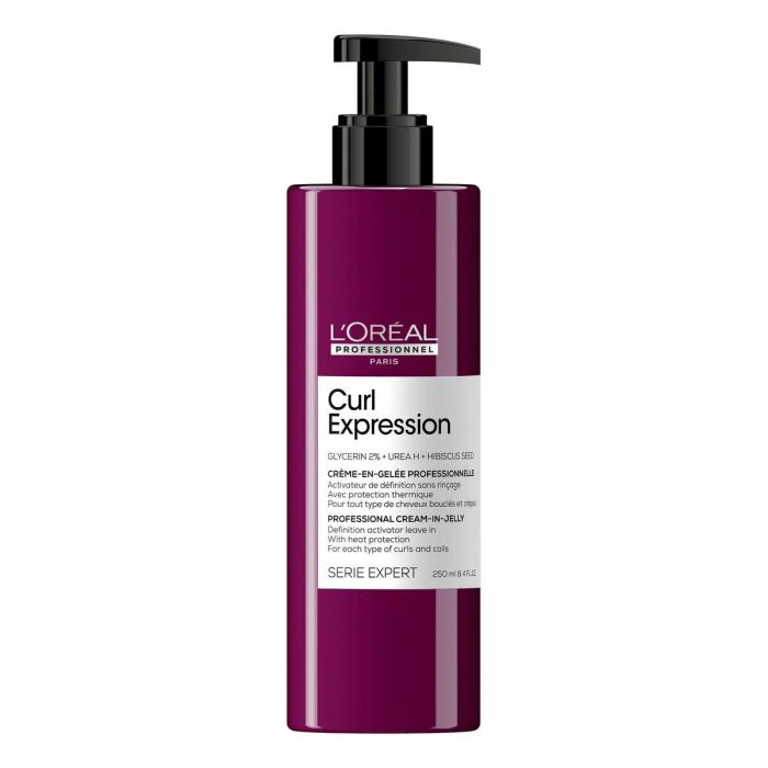 L'Oreal Crema Gelificada Curl Expression 250ml - Define Rizos y Ondas con Hidratación Intensa L'Oreal Crema Gelificada Curl Expression 250ml - Define Rizos y Ondas con Hidratación Intensa