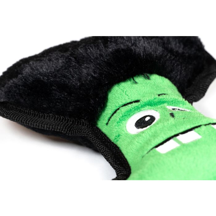 Gloria Peluche para Perro Frankenstein con Squeaker, Textura Blanda, Color Verde 2 Gloria Peluche para Perro Frankenstein con Squeaker, Textura Blanda, Color Verde 2