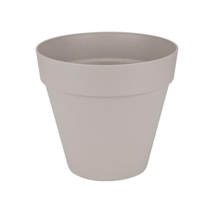 Maceta ELHO Round Loft Urban - Ø 30 cm - Gris cálido