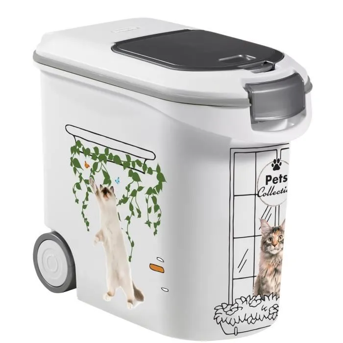 Curver Contenedor de Croquetas PETS COLLECTION para Gatos 35L/12 kg 1