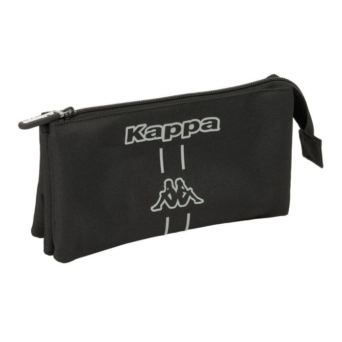 Portatodo Triple Kappa Dark Negro 22 x 12 x 3 cm