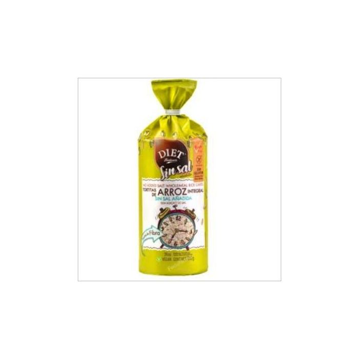 DIAT Tortitas de Arroz sin Sal 130G