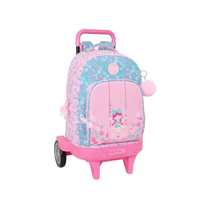 Mochila Escolar con Ruedas Safta Swing Multicolor 33 x 45 x 22 cm 0 Mochila Escolar con Ruedas Safta Swing Multicolor 33 x 45 x 22 cm 0