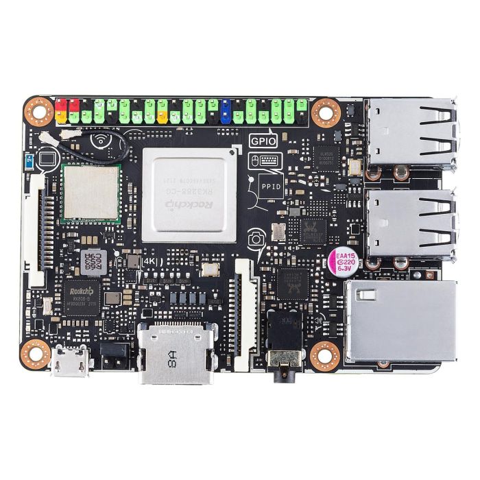 ASUS TINKER BOARD S R2.0/A/2G/16G Placa base Rockchip RK3288 2 GB DDR3-SDRAM 16 GB eMMC Wifi Bluetooth Gigabit Ethernet ASUS TINKER BOARD S R2.0/A/2G/16G Placa base Rockchip RK3288 2 GB DDR3-SDRAM 16 GB eMMC Wifi Bluetooth Gigabit Ethernet
