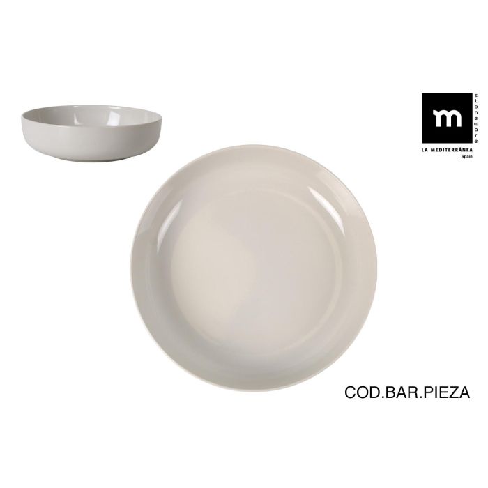 Bol Nordic Ivory Brillo 18 cm - La Mediterranea (12 Unidades) Bol Nordic Ivory Brillo 18 cm - La Mediterranea (12 Unidades)
