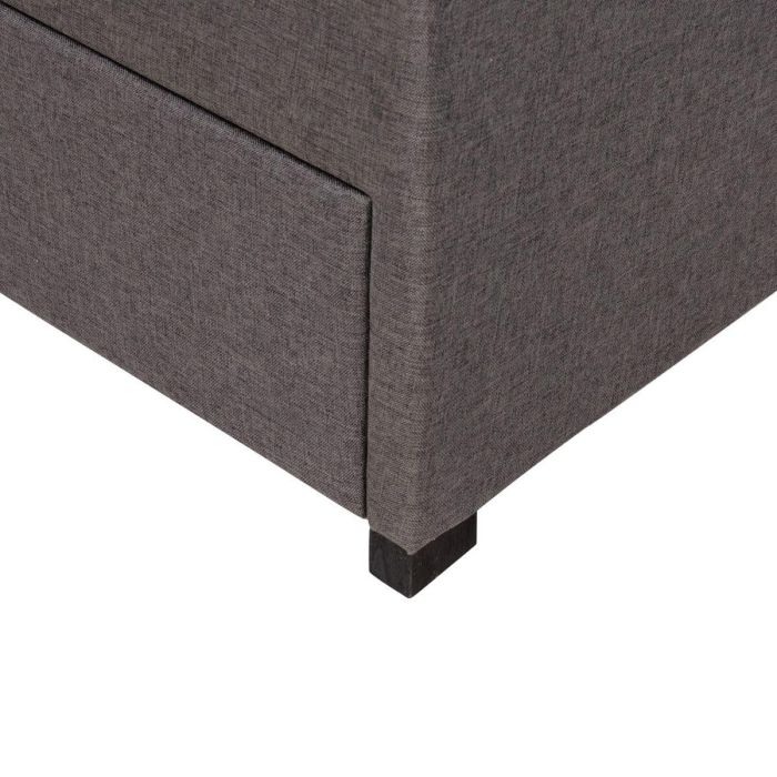 Baúl Tejido Sintético Madera 140 x 50 x 50 cm 1 Baúl Tejido Sintético Madera 140 x 50 x 50 cm 1