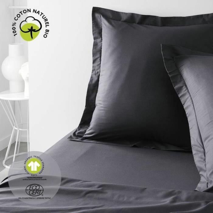Today TOD3574643510532 Funda de Almohada de Algodón Orgánico 63 x 63 cm con Volante de 5 cm - Certificado Oeko-Tex 3 Today TOD3574643510532 Funda de Almohada de Algodón Orgánico 63 x 63 cm con Volante de 5 cm - Certificado Oeko-Tex 3