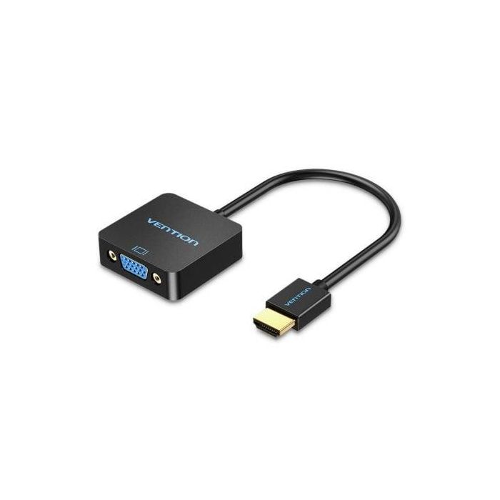 Adaptador HDMI a VGA Vention ACPBB 15 cm 0 Adaptador HDMI a VGA Vention ACPBB 15 cm 0
