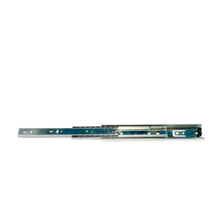 Micel Juego de guía telescópica Zn 78045, acero, 450x45x12.5mm, carga 45kg, acabado zincado