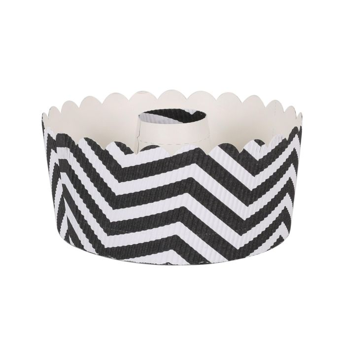 Quttin Set de 5 Moldes para Horno Savarin, Diseño 12x6, 16x19x11 cm (12 Unidades) 4