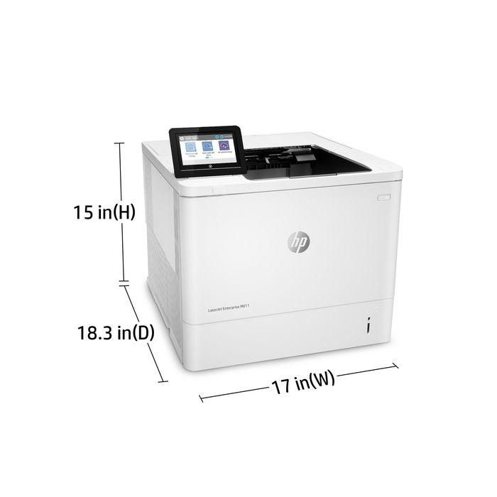 HP Impresora laser monocrono laserJet Enterprise M611dn 11 HP Impresora laser monocrono laserJet Enterprise M611dn 11