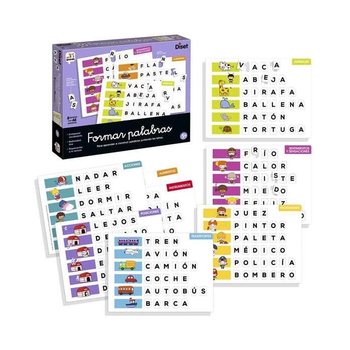 Juego educativo formar palabras 1 Juego educativo formar palabras 1