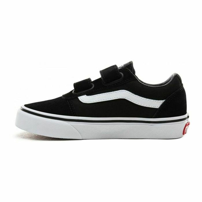 Zapatillas Casual Niño Vans Ward V Negro Velcro 1 Zapatillas Casual Niño Vans Ward V Negro Velcro 1