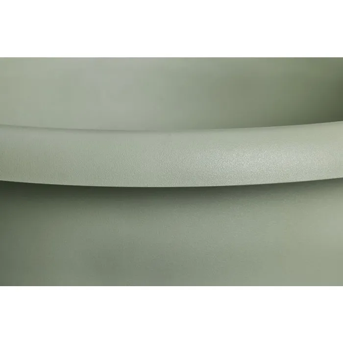ELHO Maceta Amiga Round 55, redonda, 55 L, Ø 55 x H 51 cm, color verde, para exterior