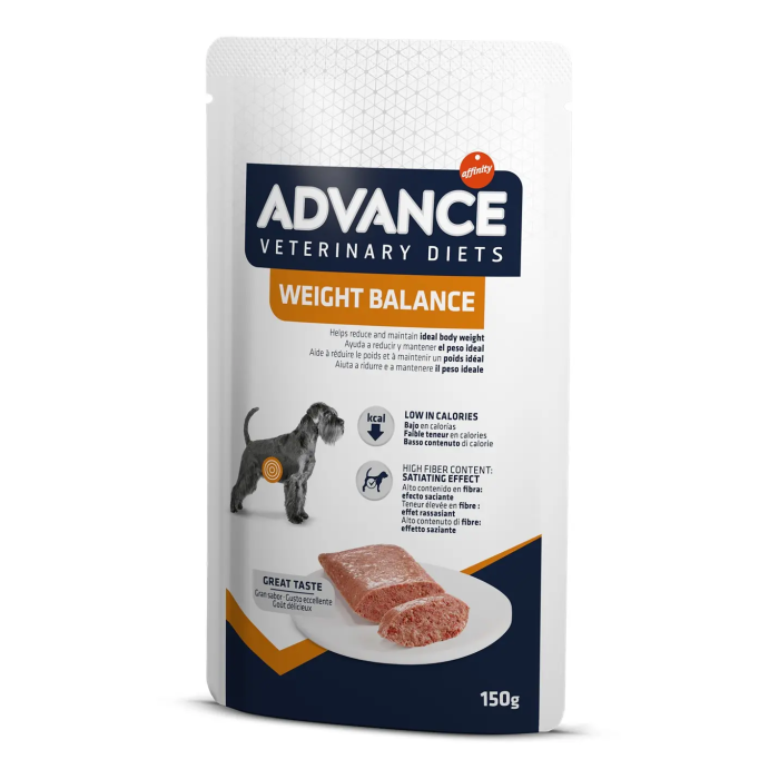 Affinity Advance Vet Weight Balance Pouch 8x150 gr Comida Húmeda para Perro