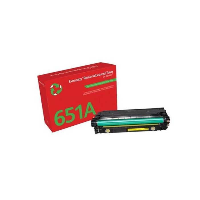 Xerox Everyday Toner Amarillo CE270A para HP LaserJet M775, M775Dn, M775F, M775Z, M775Z+, CP5520, CP5525DN, CP5525N, CP5525XH, M750N, M750DN, M750XH, CP5220, CP5225