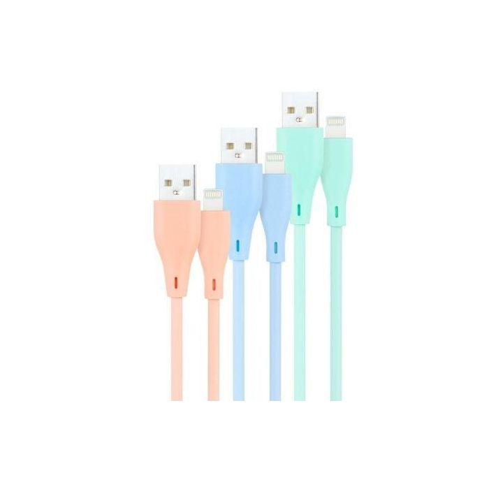 Cable USB a Lightning NANOCABLE 10.10.0401-A1 1 m Cable USB a Lightning NANOCABLE 10.10.0401-A1 1 m