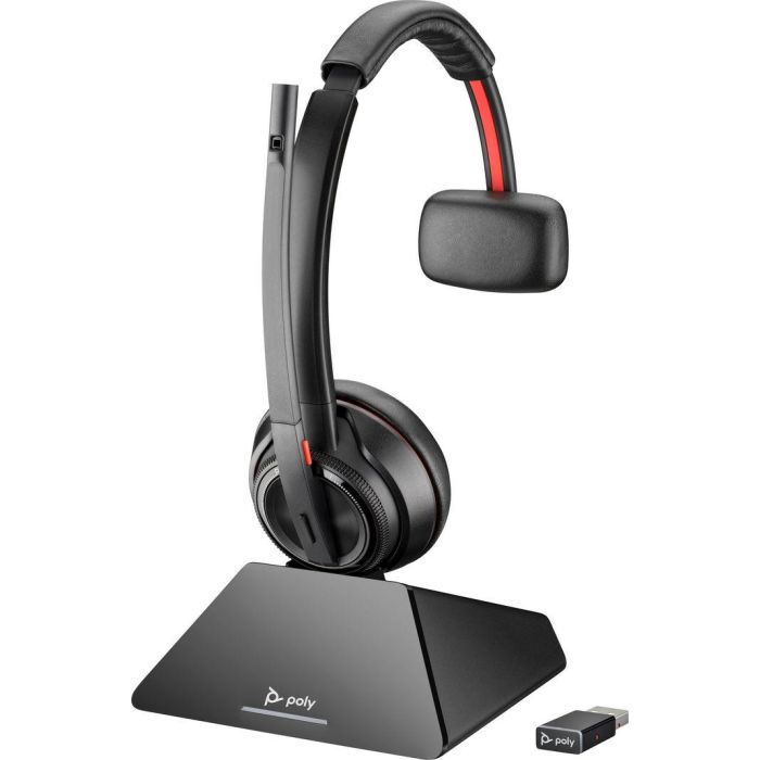 HP Poly Savi 8210-M Office DECT 1880-1900 MHz Single Ear Headset 2 HP Poly Savi 8210-M Office DECT 1880-1900 MHz Single Ear Headset 2