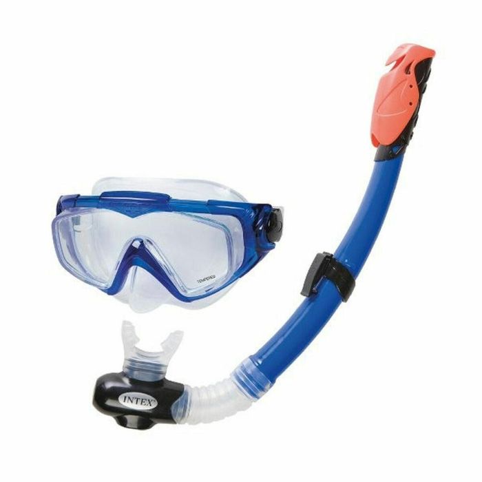 Gafa buceo silicona y tubo respirador aqua sport swim (+ 14 años) 1