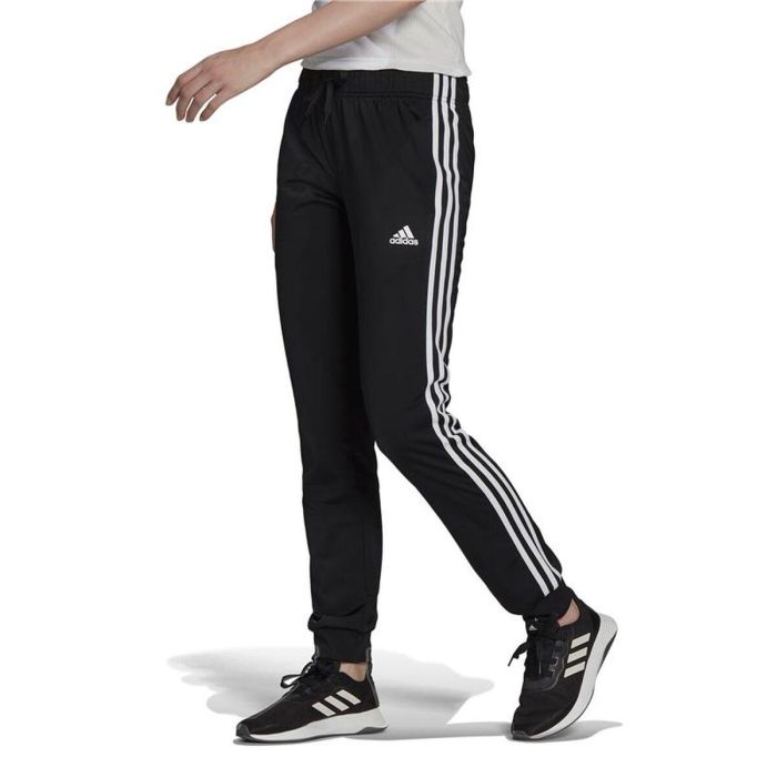 Pantalón Largo Deportivo Adidas 3S Tp Tric Negro Mujer 5