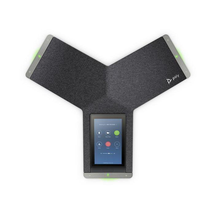 HP Poly Trio C60 Teléfono de conferencias IP PoE Gigabit Ethernet Negro 5" LCD Negro