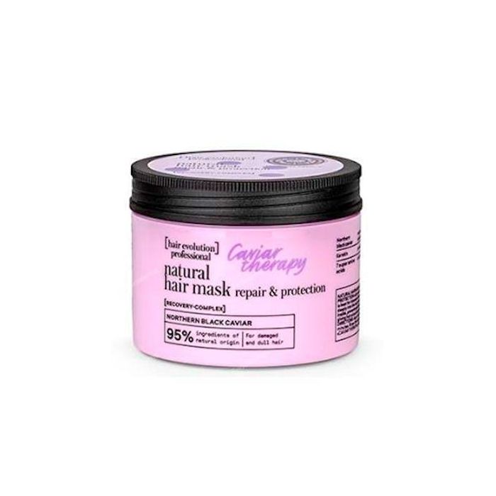 Hair Evolution Caviar Mascarilla Capilar 150ml - Reparación profunda, previene puntas abiertas, cabello suave y brillante