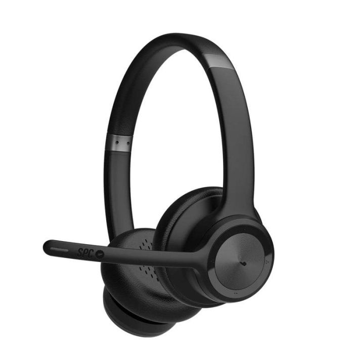 SPC Auriculares Inalámbricos Dreamer Pro 4750N Bluetooth Negros con Micrófono, Autonomía 40h, ENC 1