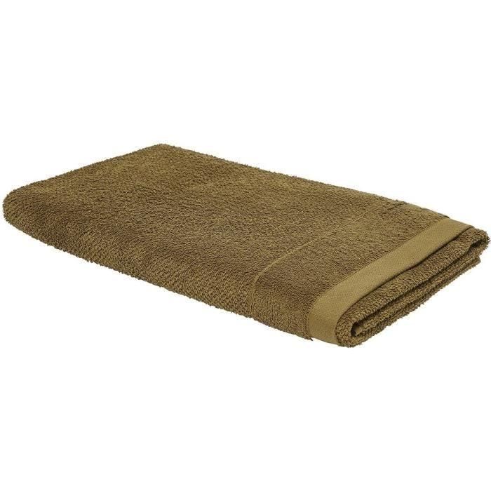 Today TOD3574643537058 Toalla de Baño Maxi, Algodón Orgánico Bronce, 90x150 cm 2