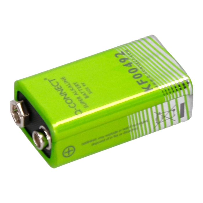 Q-connect Pila Alcalina 9V Blister con 1 Unidad 3