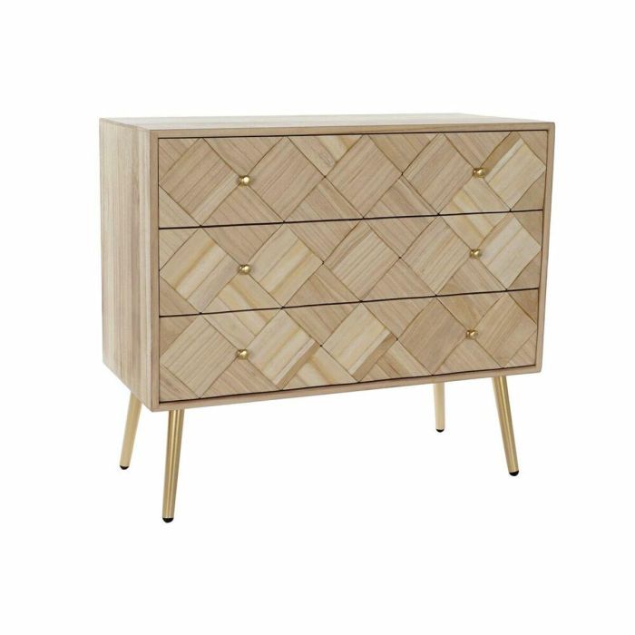 Comoda Moderno DKD Home Decor Marron Claro Dorado 37 x 65 x 72.5 cm 0 Comoda Moderno DKD Home Decor Marron Claro Dorado 37 x 65 x 72.5 cm 0