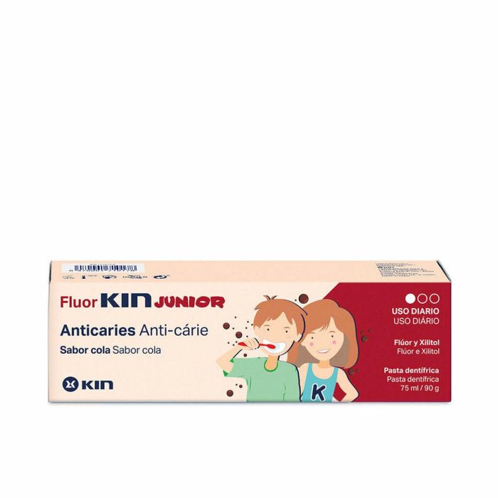 Fluorkin Junior Pasta Dentífrica Fluorkin Junior Pasta Dentífrica