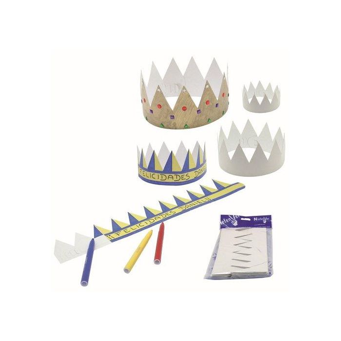 Corona Celebracion Para Decorar Pack De 12