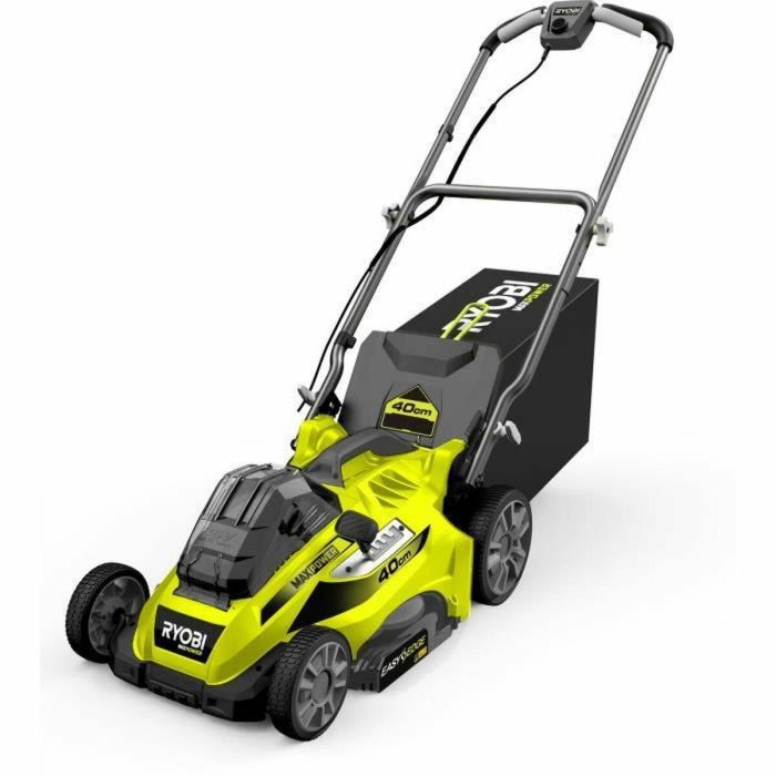 Cortacésped inalámbrico RYOBI MAX POWER 36V Power Assist - corte Ø 40 cm - recogida y mulching - 1 batería 36V 5.0 Ah y 1 cargador