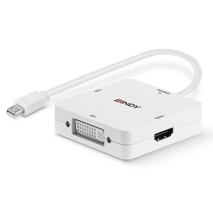 Lindy Mini DisplayPort 1.2 to HDMI 1.4, DVI and VGA Converter 4 Lindy Mini DisplayPort 1.2 to HDMI 1.4, DVI and VGA Converter 4