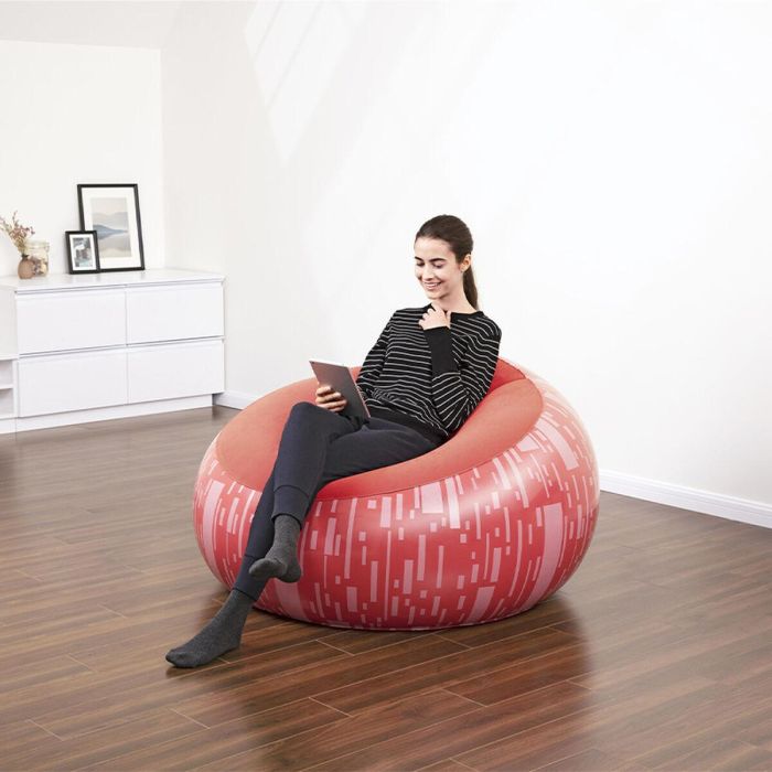 Bestway Sillon Hinchable Gigante Fashion Color Surtido 112x112x66 cm Interior 75052 23