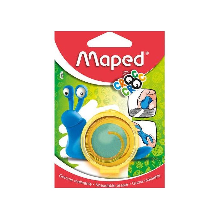 Goma De Borrar Maped Croc Croc Maleable Blister De 1 (Set de 20)
