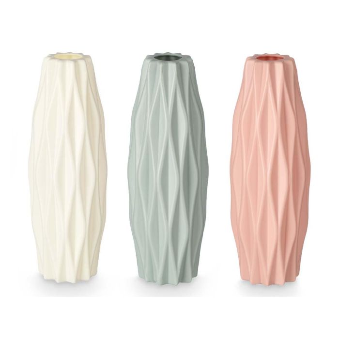 Jarron Ovalado Relieve Plastico Surtidos Col 21Cm Giftdecor (24 Unidades) 1 Jarron Ovalado Relieve Plastico Surtidos Col 21Cm Giftdecor (24 Unidades) 1