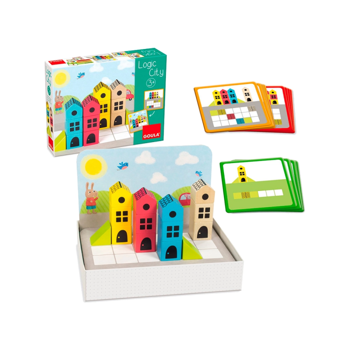 Goula Juego Didáctico Logic City 1 Goula Juego Didáctico Logic City 1