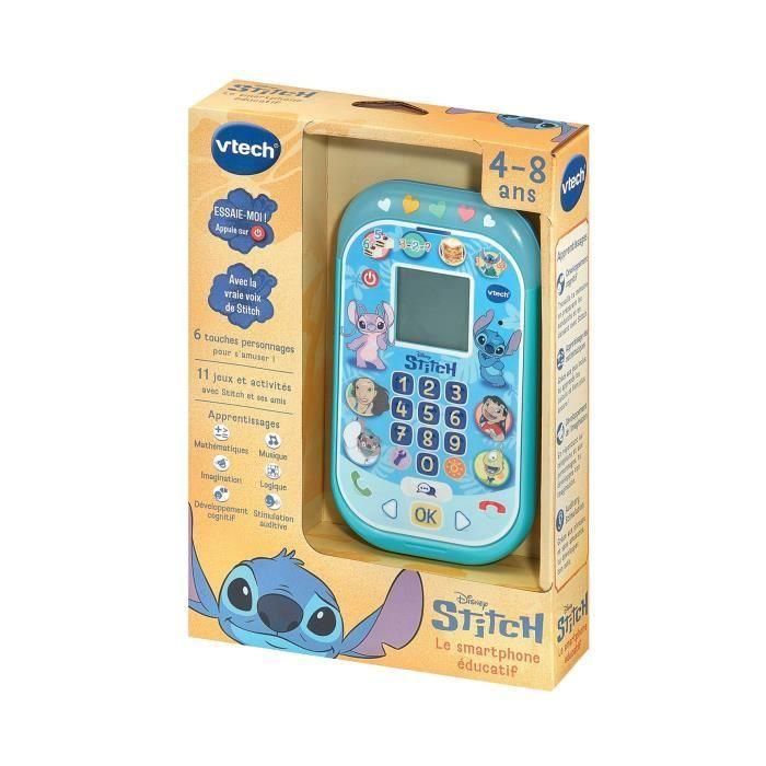 VTECH - STITCH - EL TELÉFONO INTELIGENTE EDUCATIVO - Azul 2 VTECH - STITCH - EL TELÉFONO INTELIGENTE EDUCATIVO - Azul 2