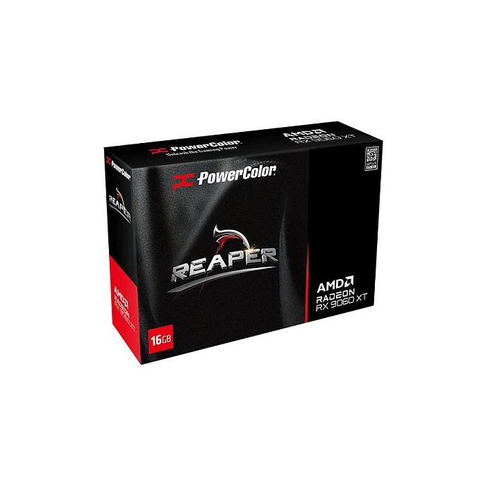 Tarjeta Gráfica Powercolor RX9060XT 16G-A RADEON RX 9060 XT 16 GB GDDR6 1