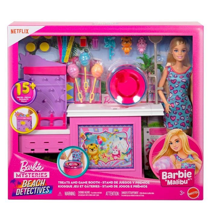 Barbie Puesto De Algodón De Azúcar Jfv67 Mattel 4 Barbie Puesto De Algodón De Azúcar Jfv67 Mattel 4